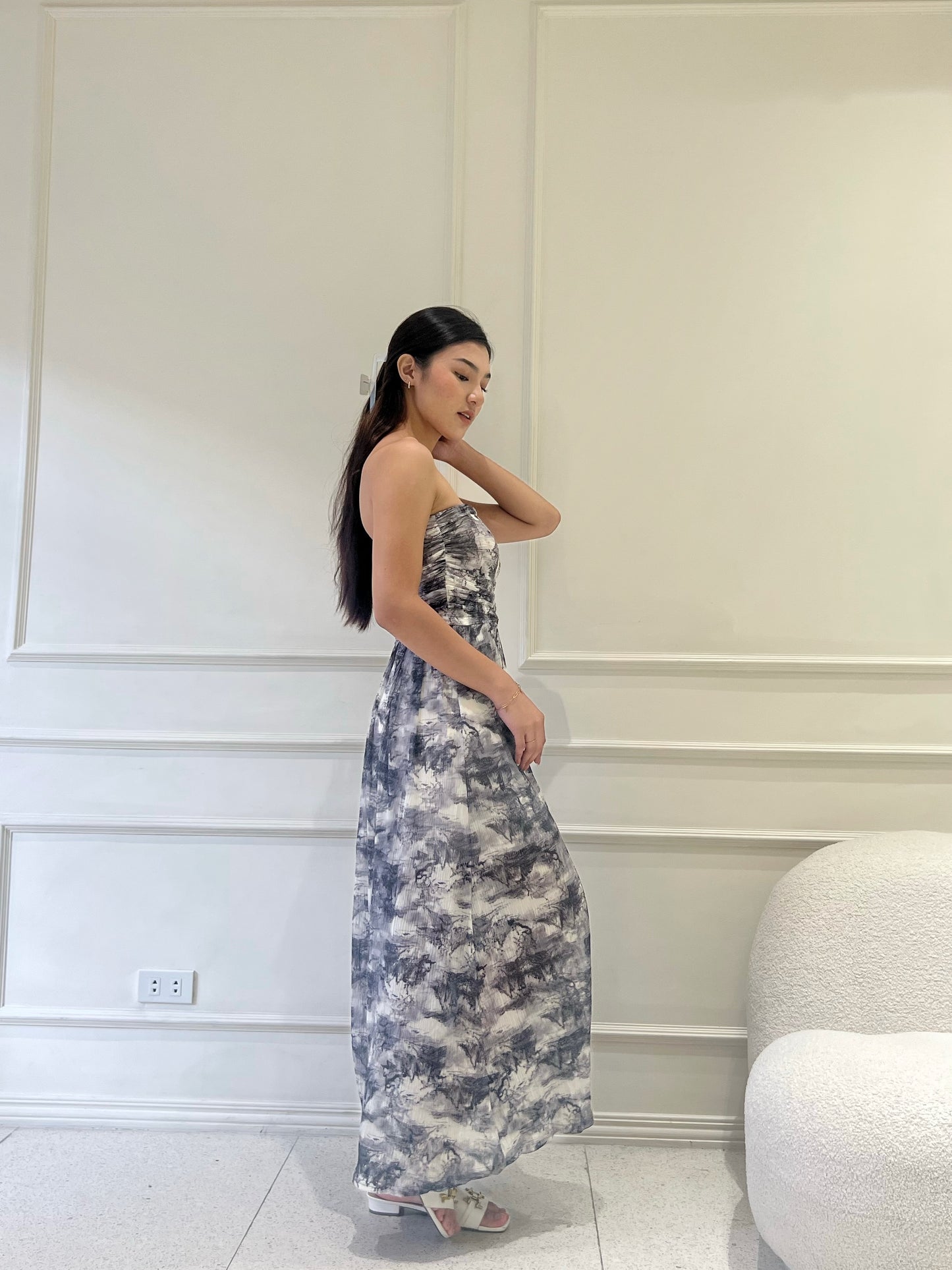 HARLOW Printed Maxi Dress