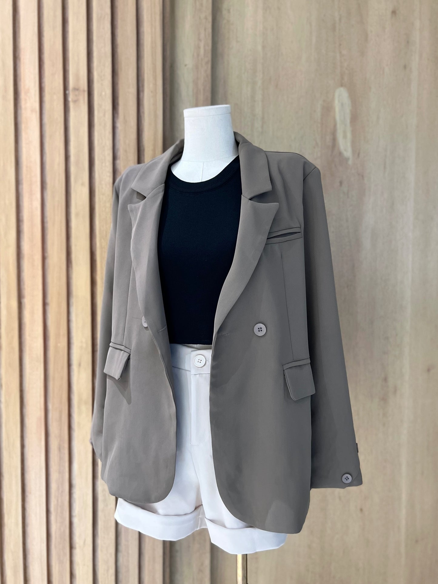 TRU Blazer (DARK TAUPE)