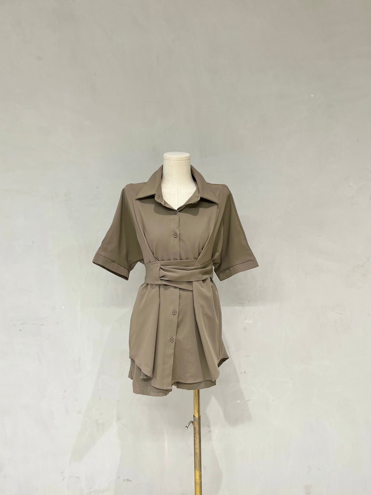 WESLEY Set: Buttondown + Shorts