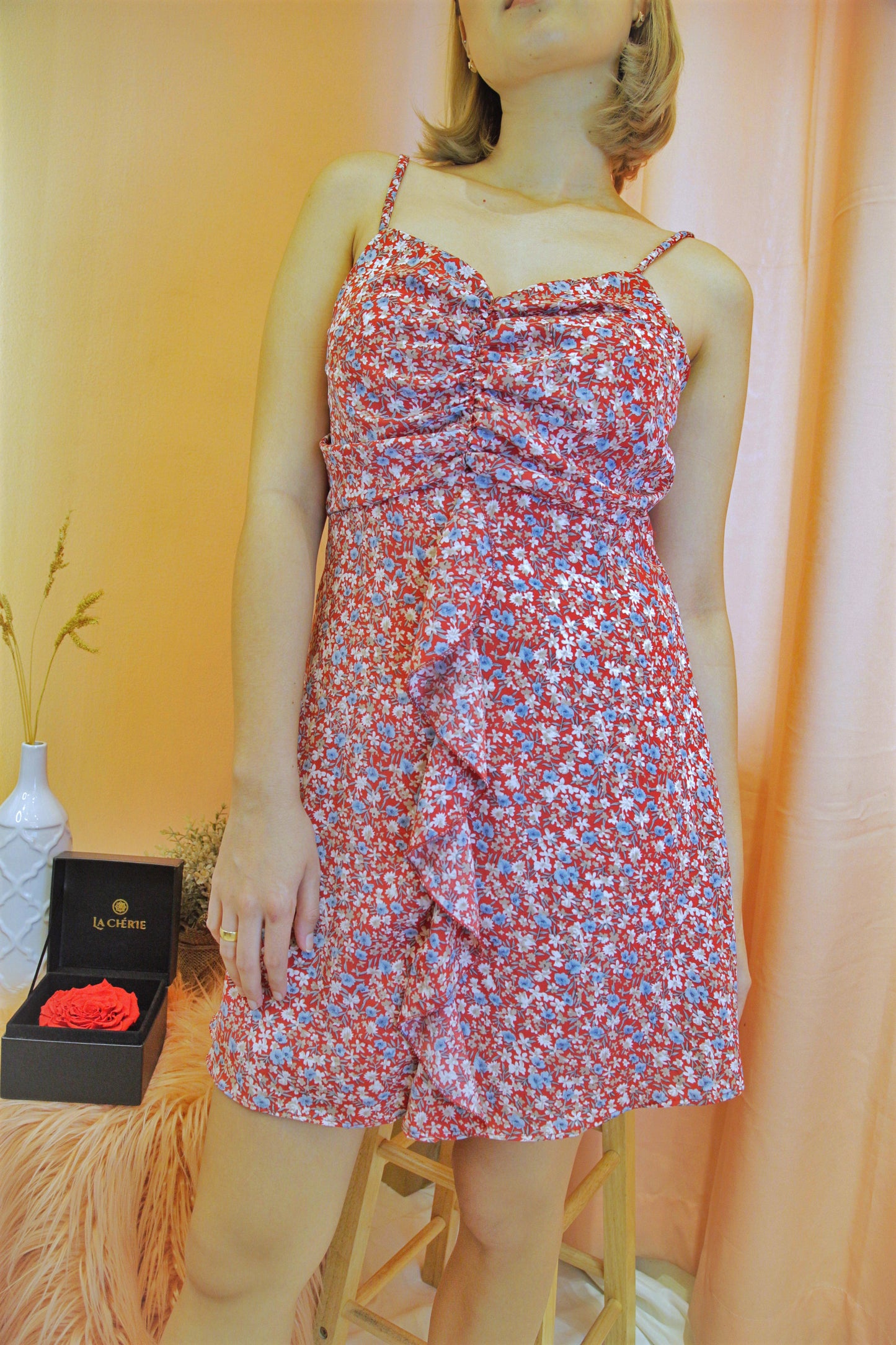 DARCY Floral Ruffle Dress