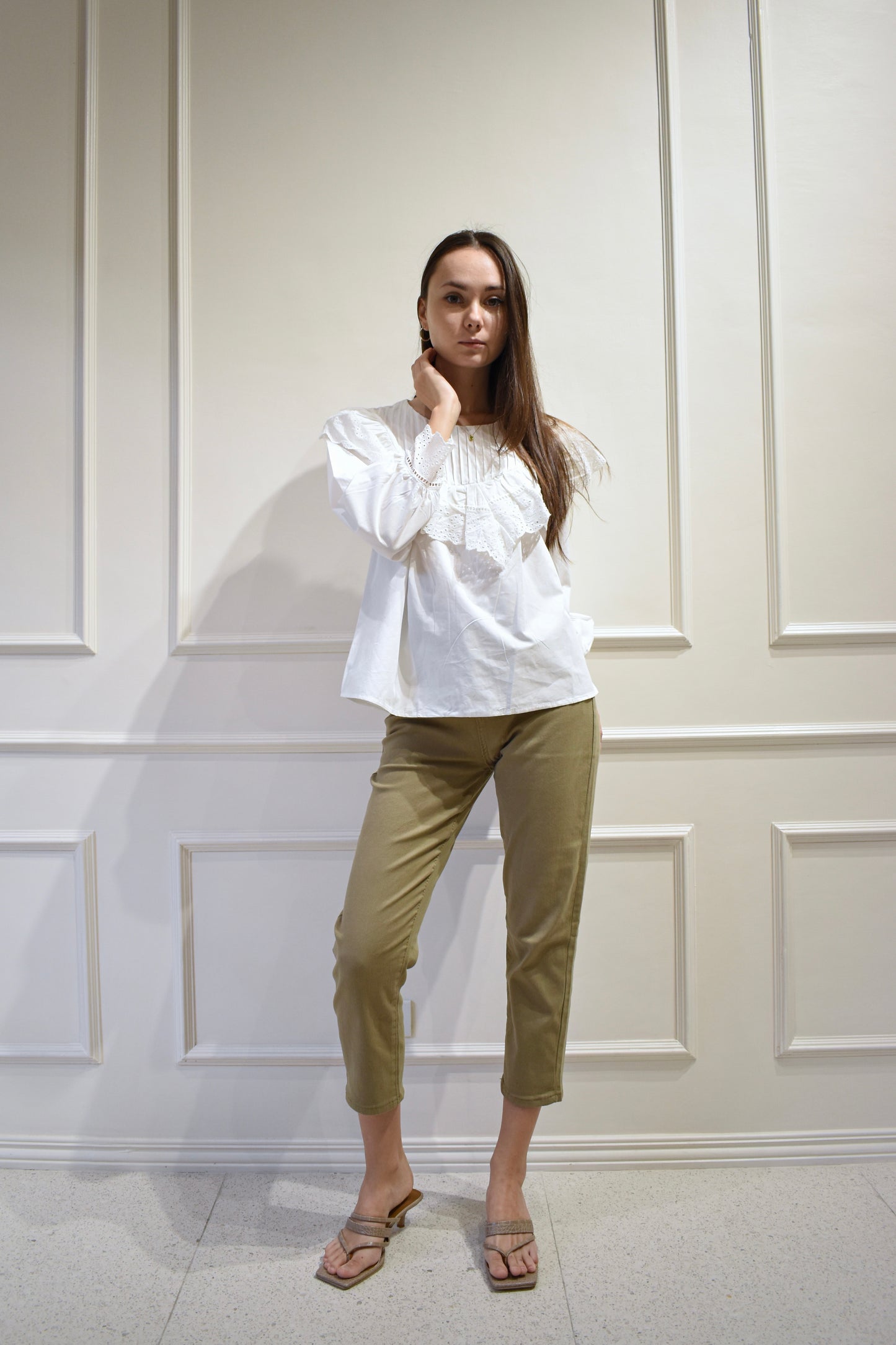 JAMIE Skinny Jeans (SEAWEED GREEN)