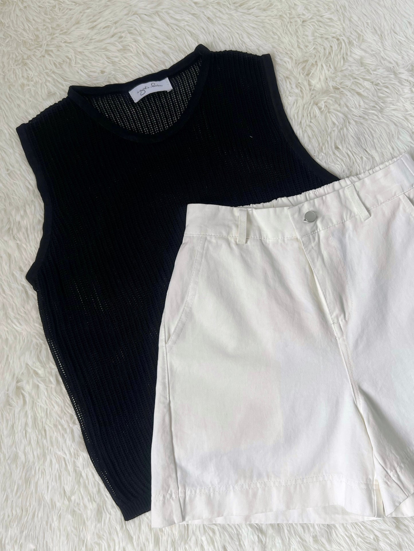 JESSE Openwork Knit Top