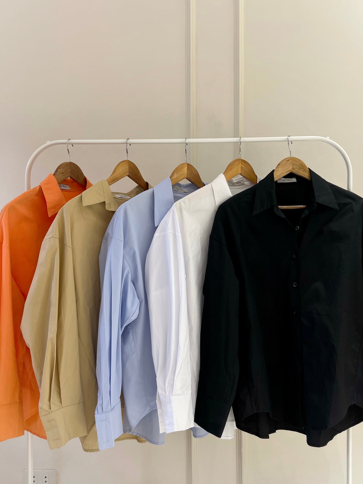 KARINA Oversized Buttondown Polo Top