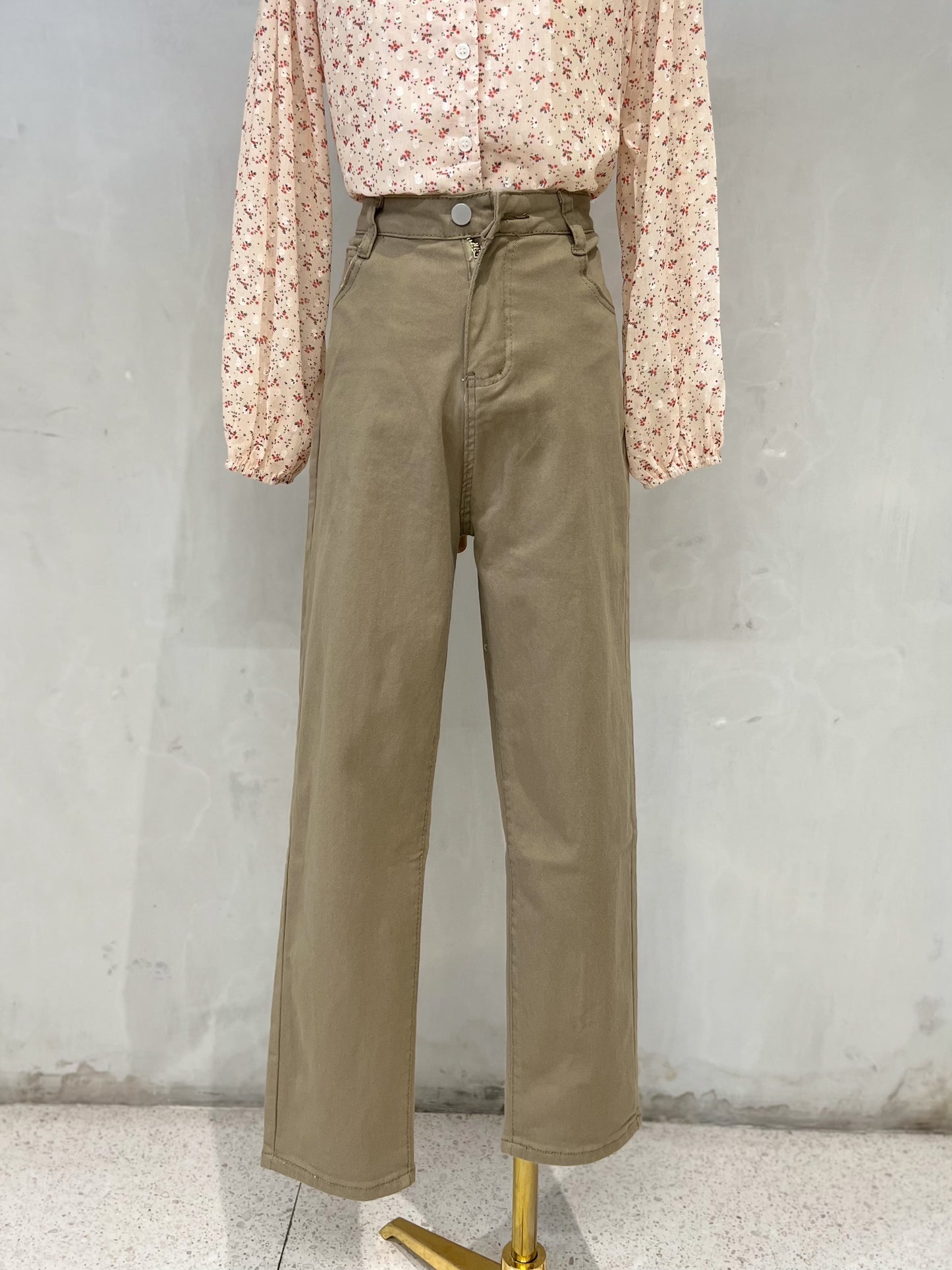 JAMIE Skinny Jeans (SEAWEED GREEN)