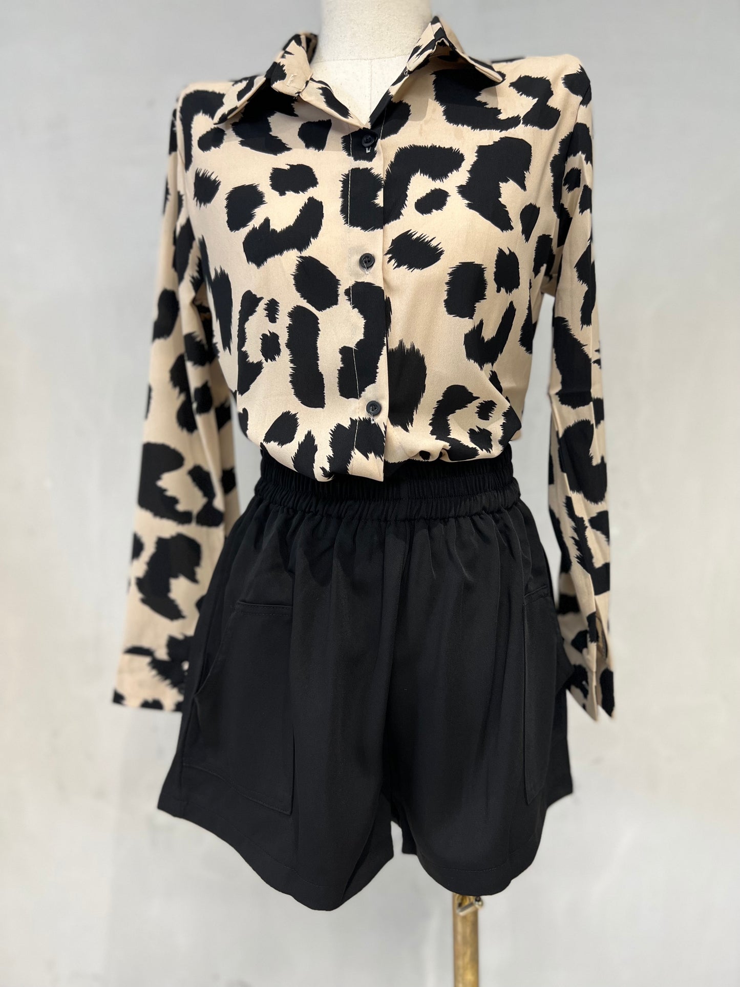MOREY Garterized Shorts