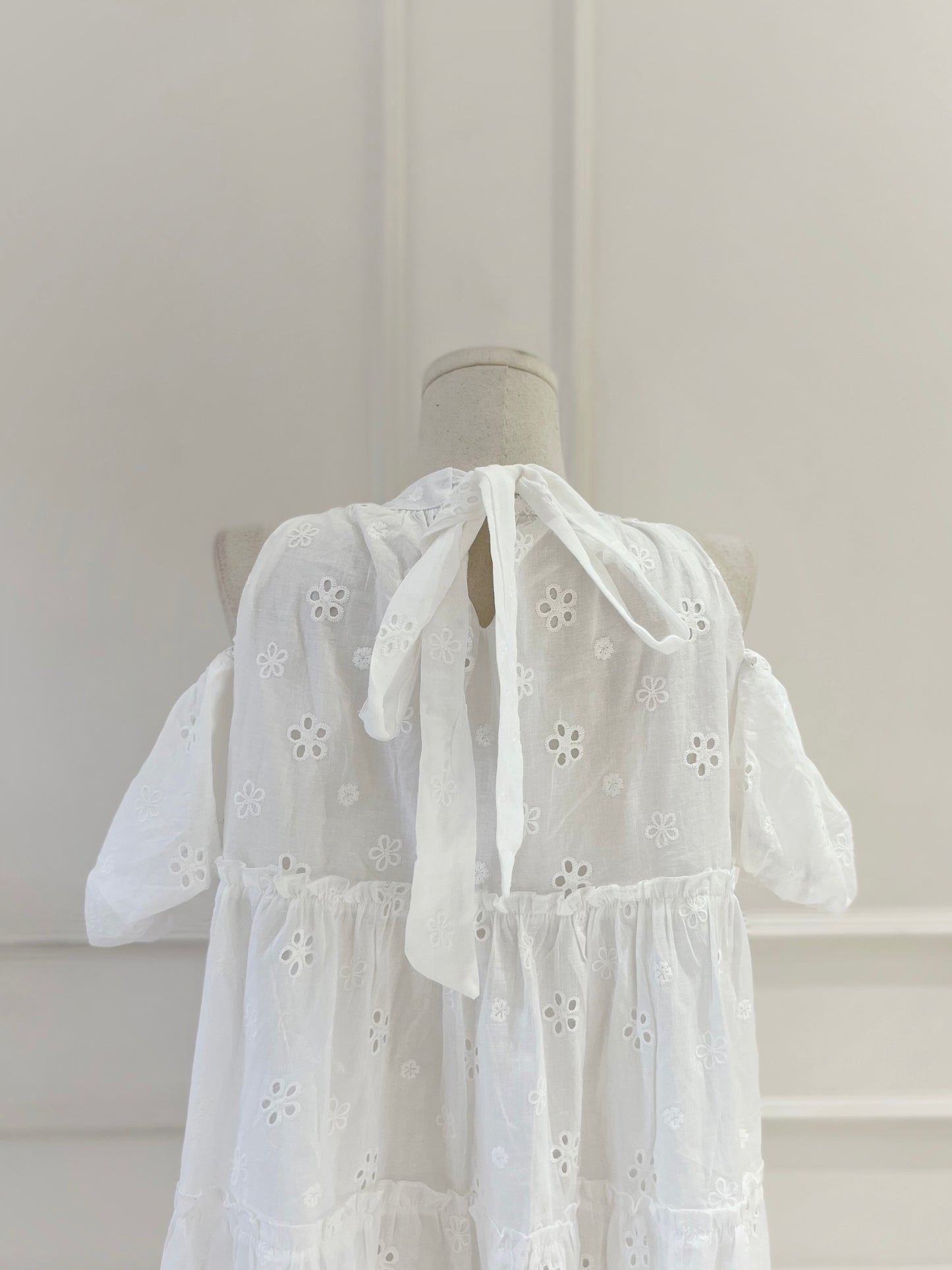 LIV Eyelet Babydoll Dress