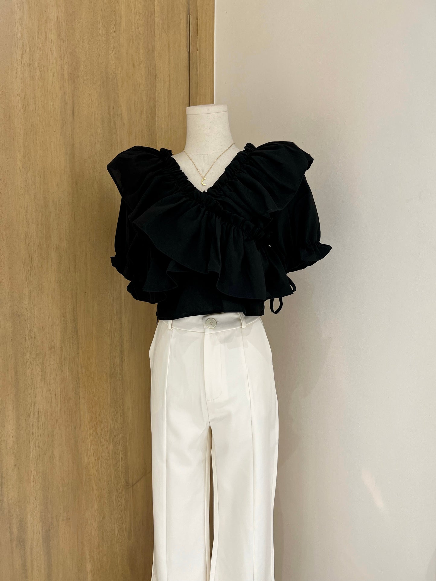NESSA Puff Sleeve Blouse