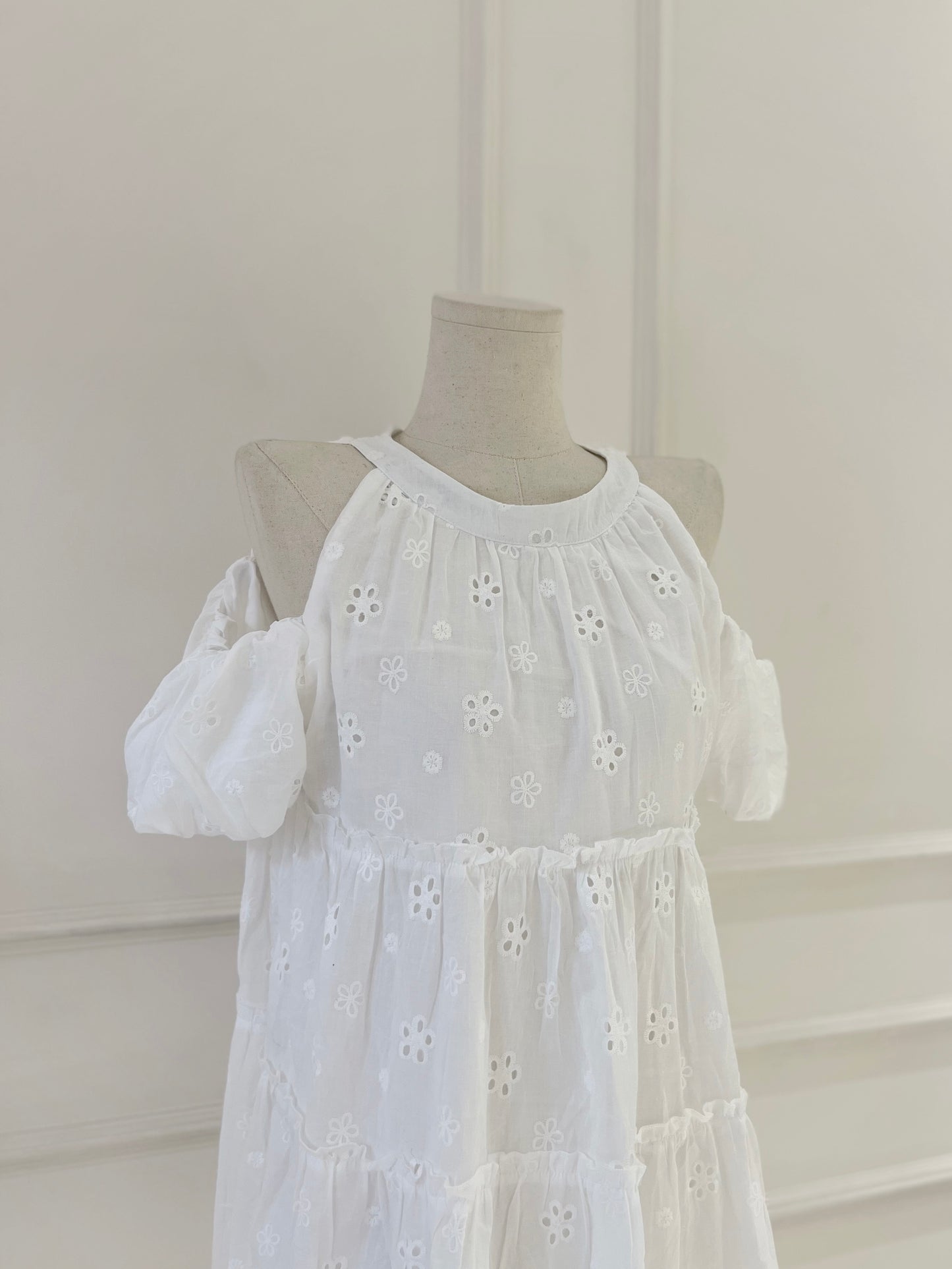 LIV Eyelet Babydoll Dress