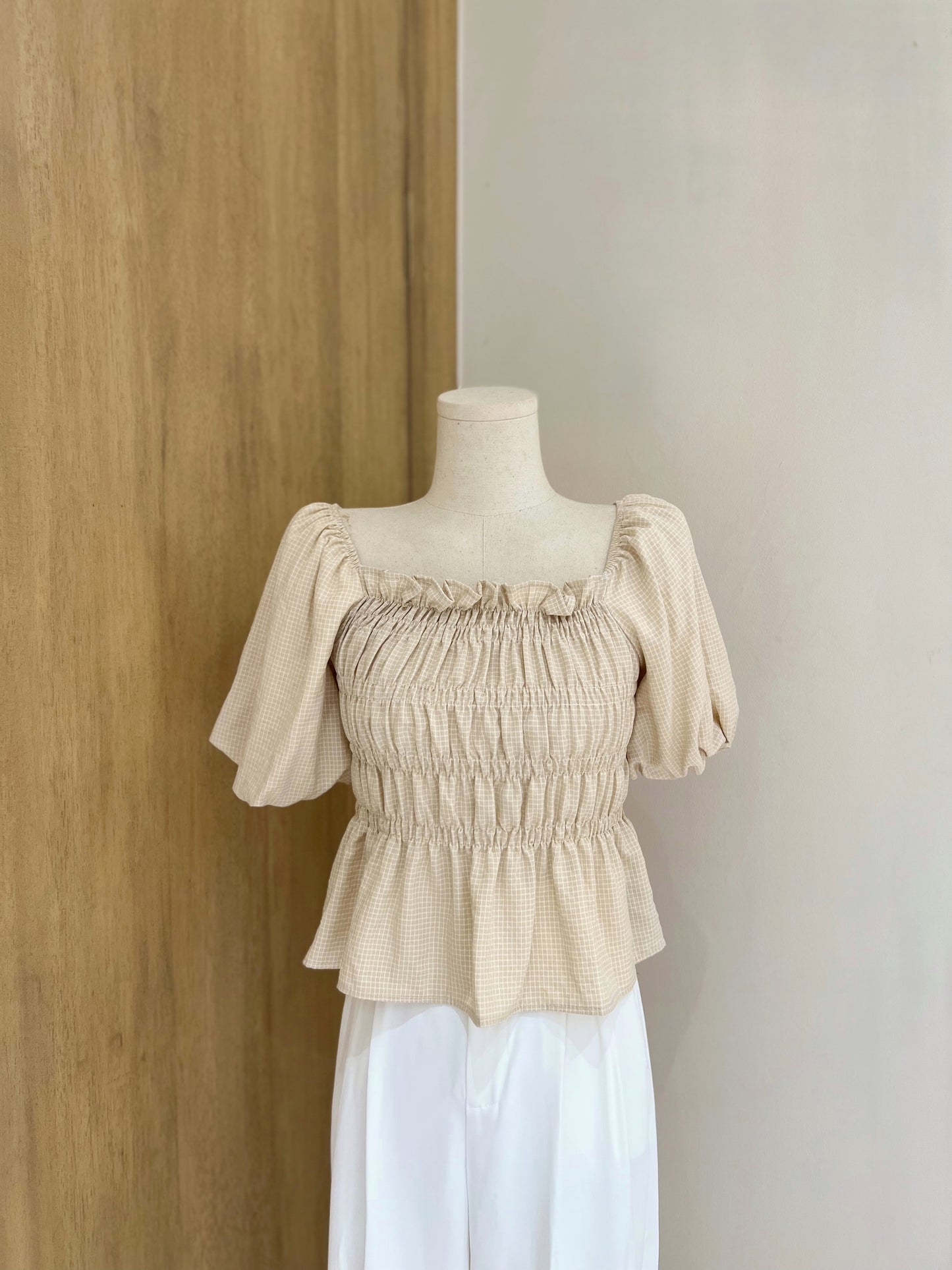 FRANKIE Puff Sleeve Top