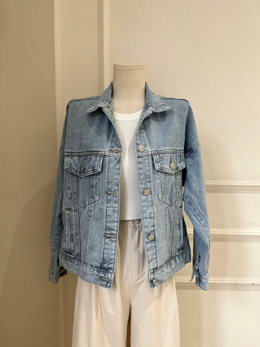 ANDRE Long Sleeve Jacket (DENIM)