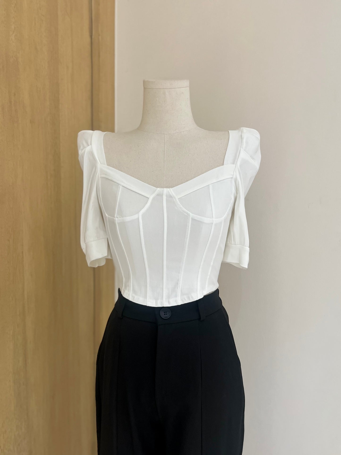 NESSA Puff Sleeve Blouse