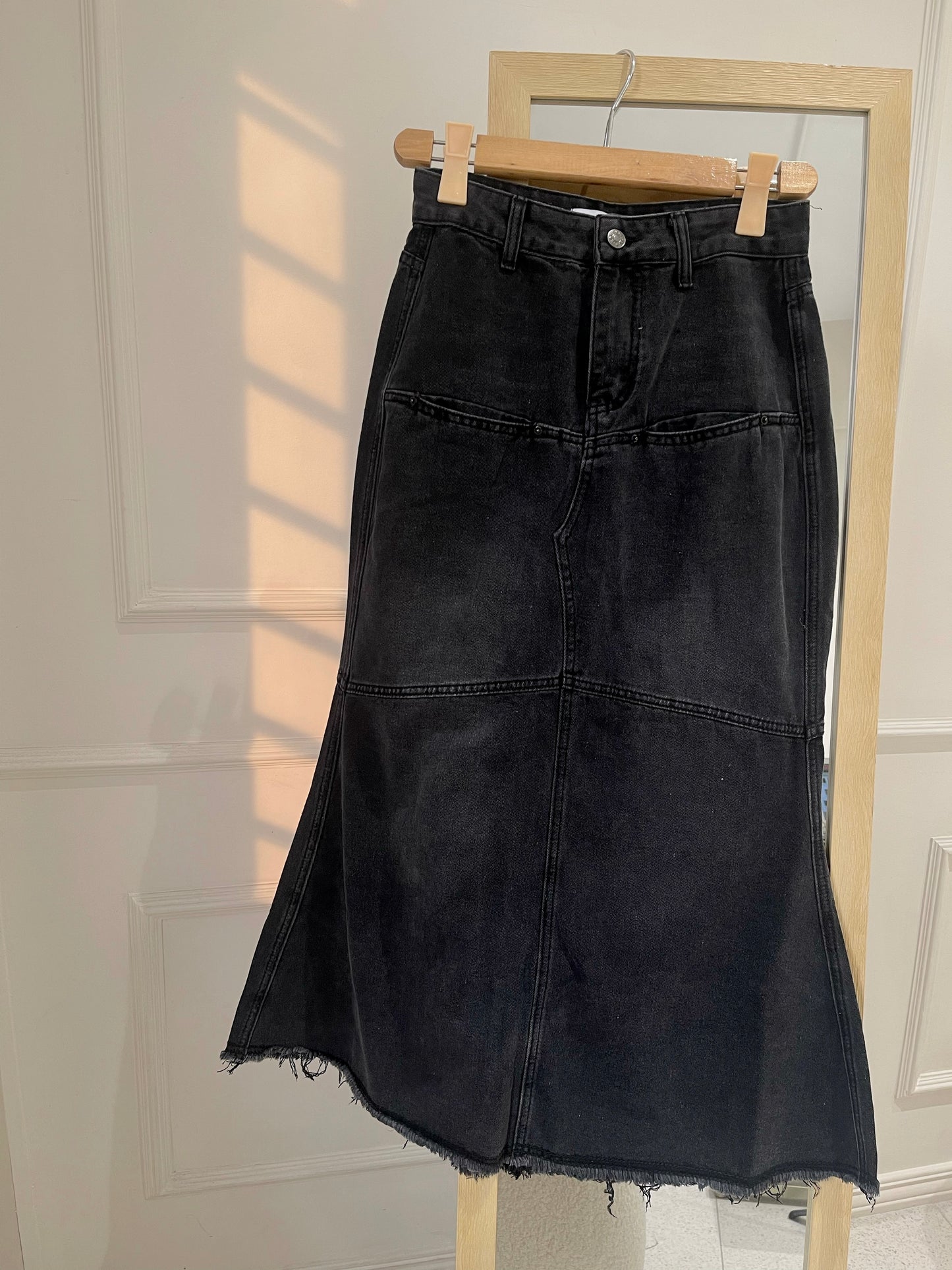 NATHANIA Denim Skirt