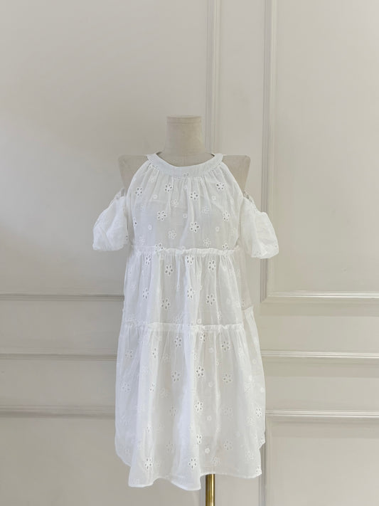 LIV Eyelet Babydoll Dress