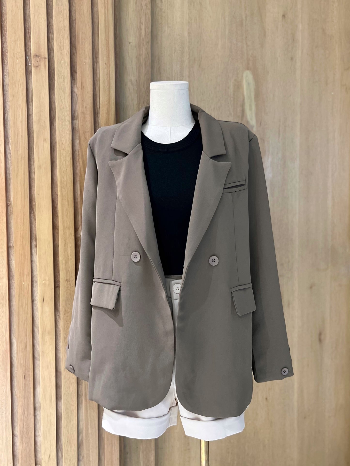 TRU Blazer (DARK TAUPE)