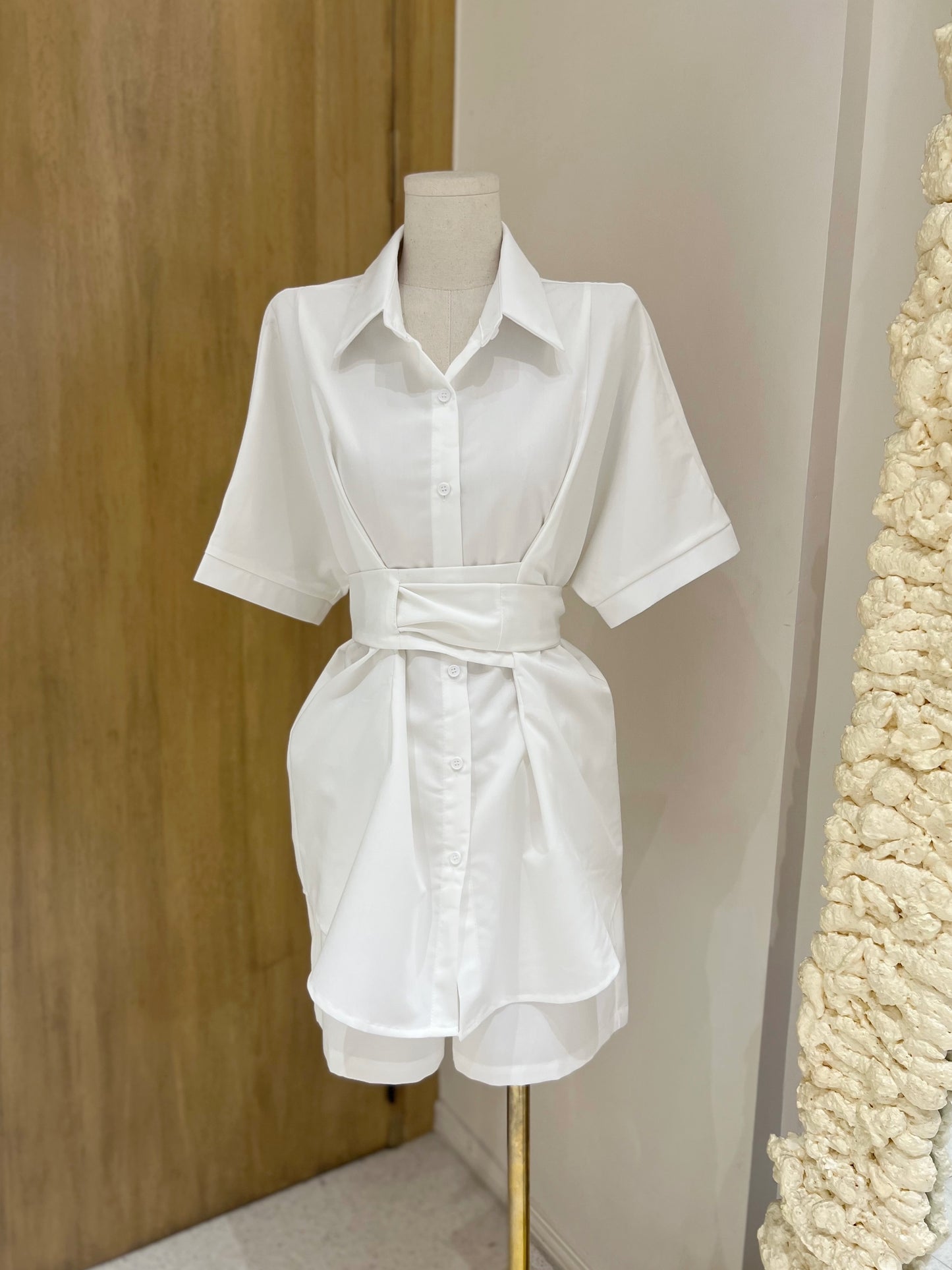 WESLEY Set: Buttondown + Shorts