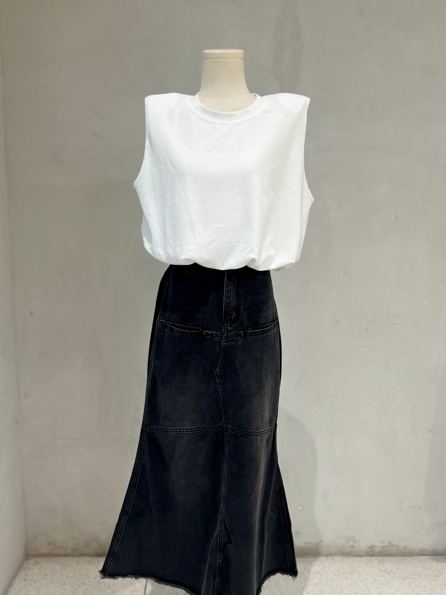 NATHANIA Denim Skirt