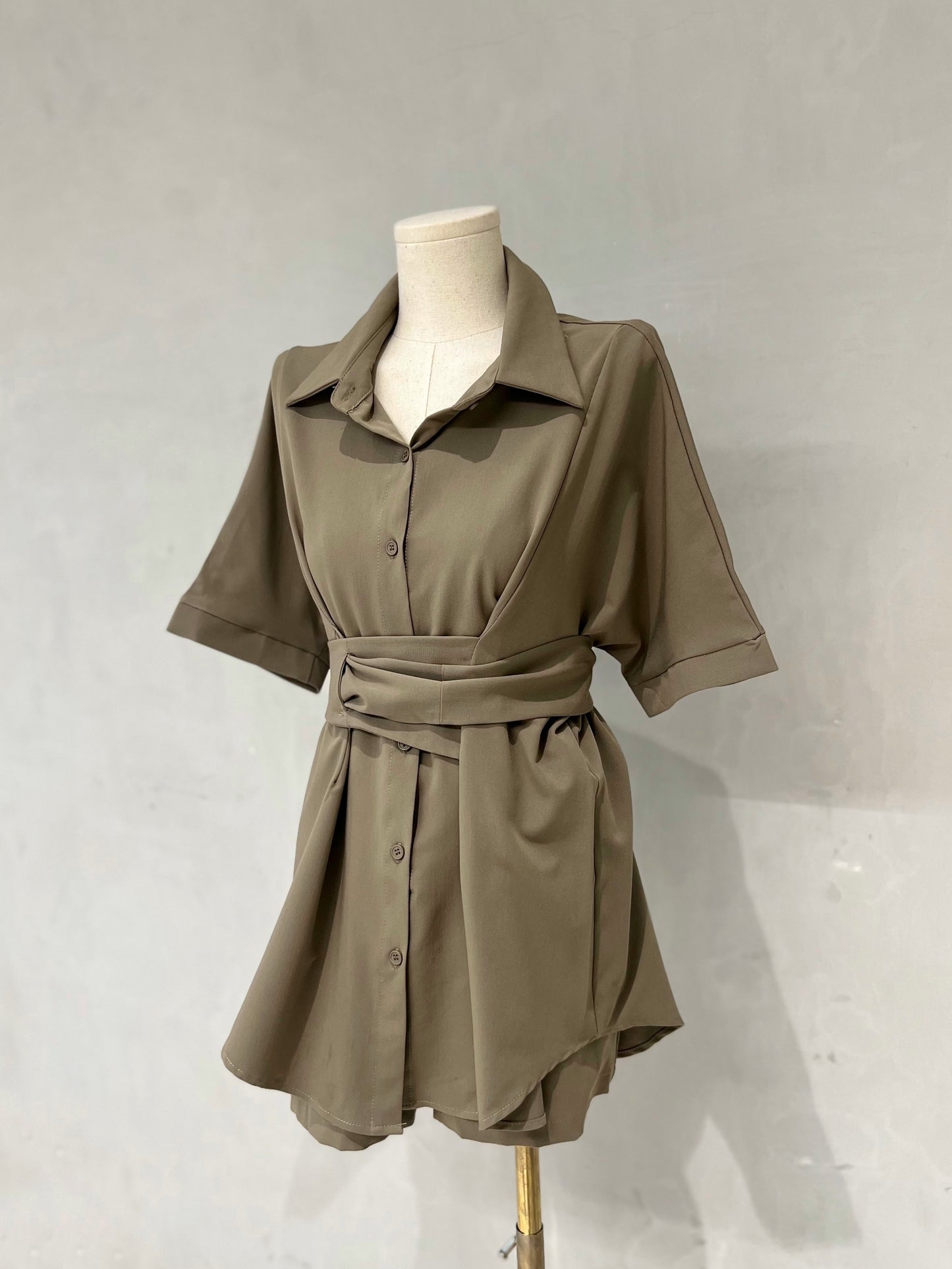 WESLEY Set: Buttondown + Shorts