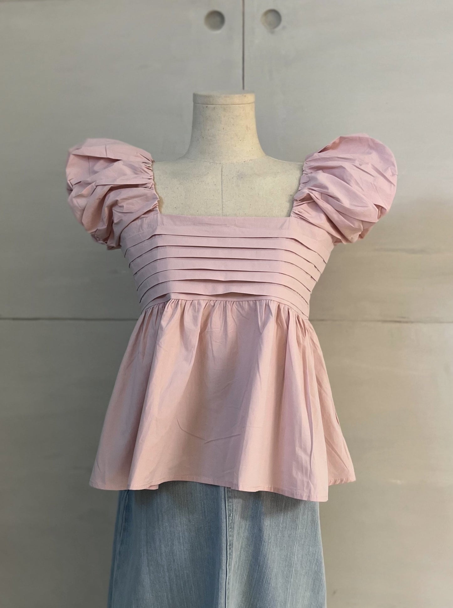 ALINA Puff Sleeve Top