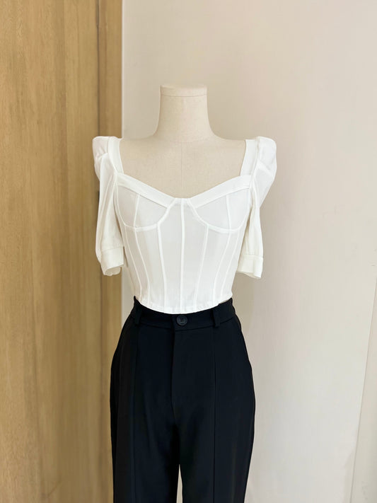 NESSA Puff Sleeve Blouse