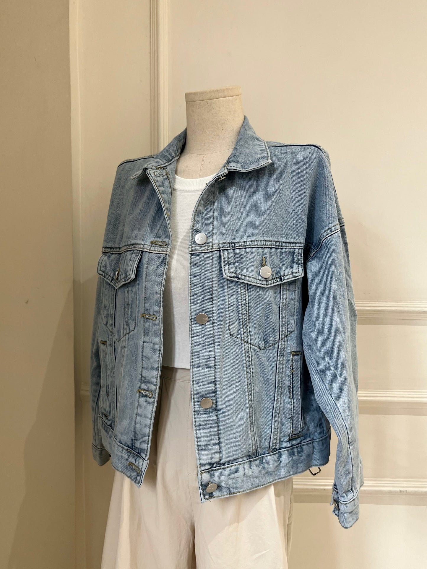 ANDRE Long Sleeve Jacket (DENIM)