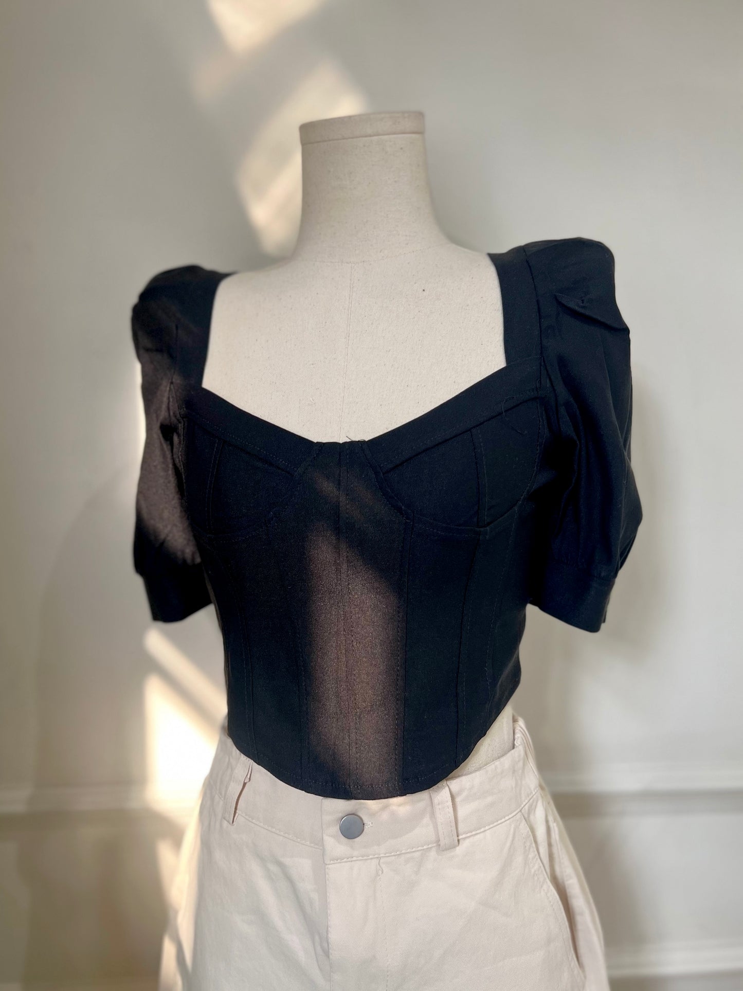 NESSA Puff Sleeve Blouse