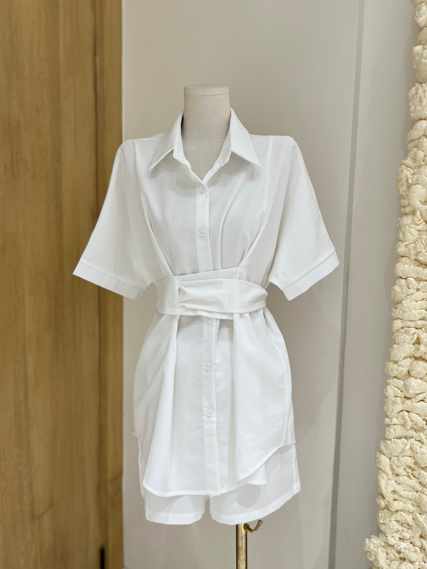 WESLEY Set: Buttondown + Shorts