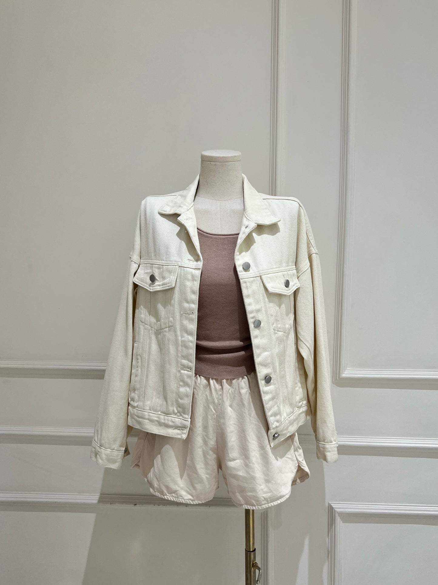 ANDRE Long Sleeve Jacket (CREME)