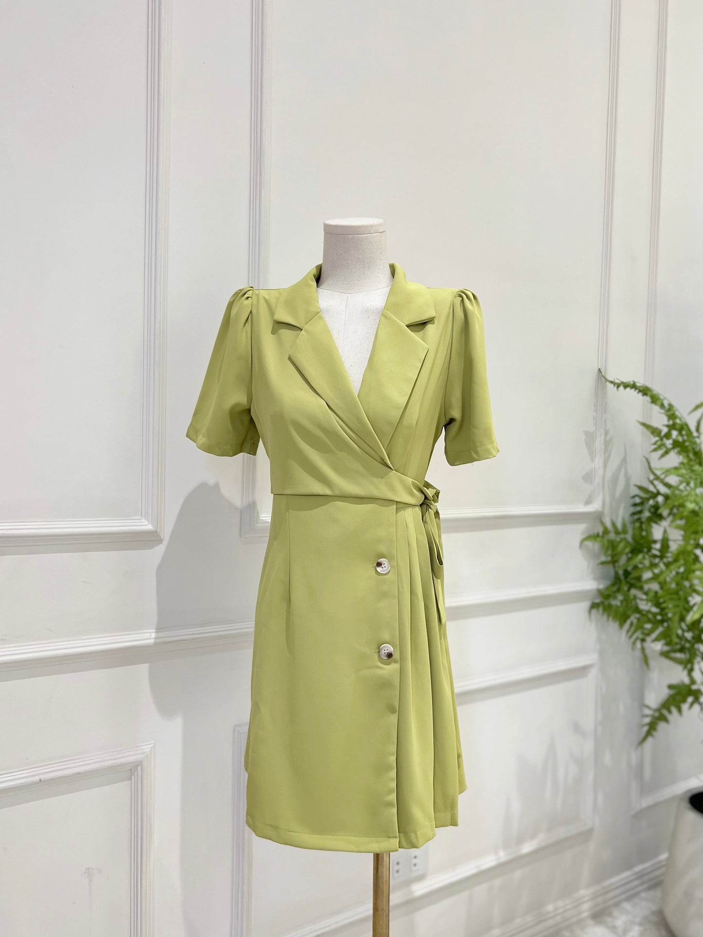 HARRA Collared Dress