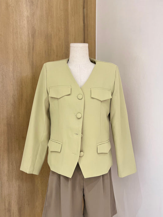 FARRAH Buttoned Blazer