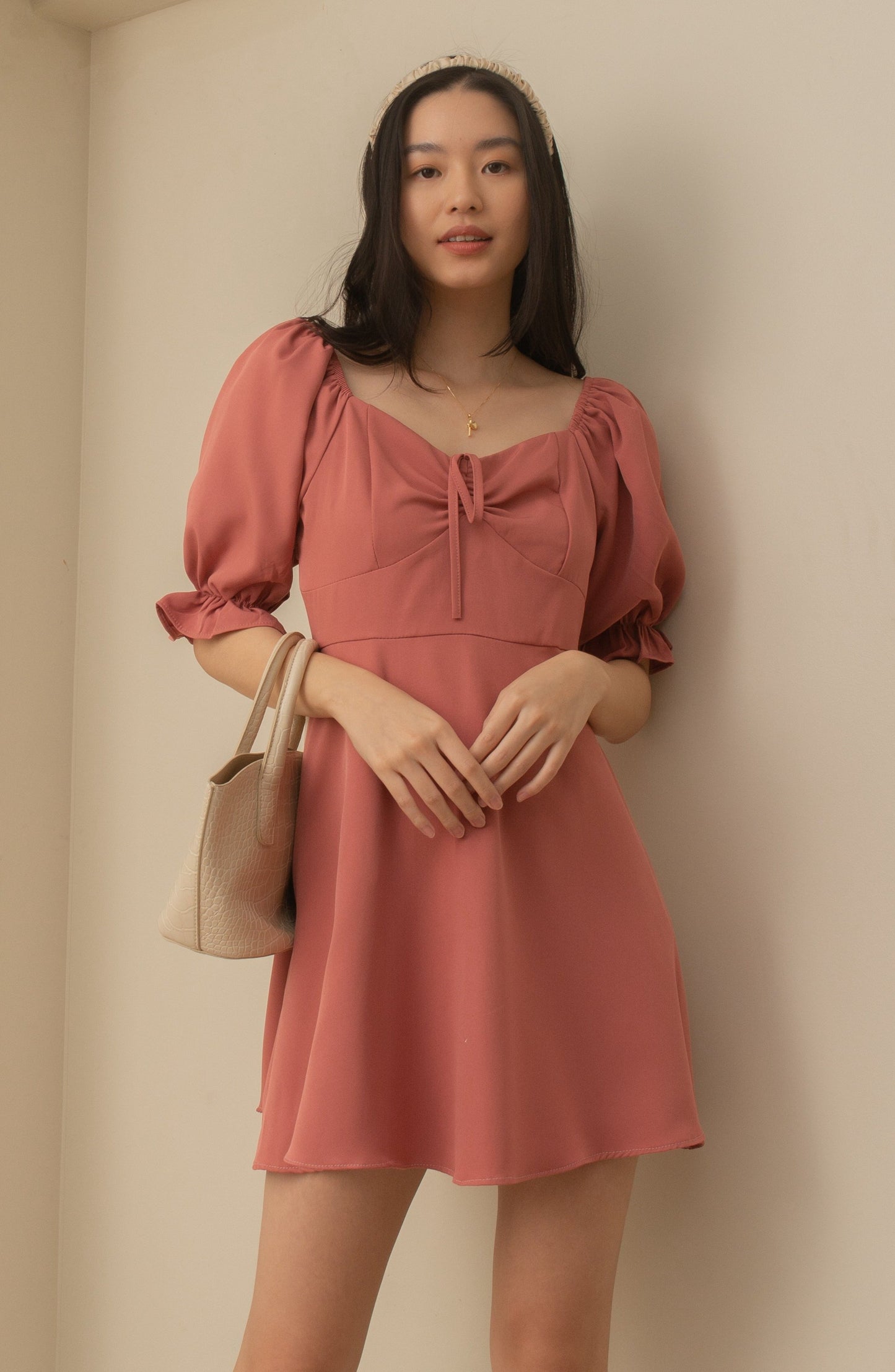LONDYN Puff Sleeve Dress