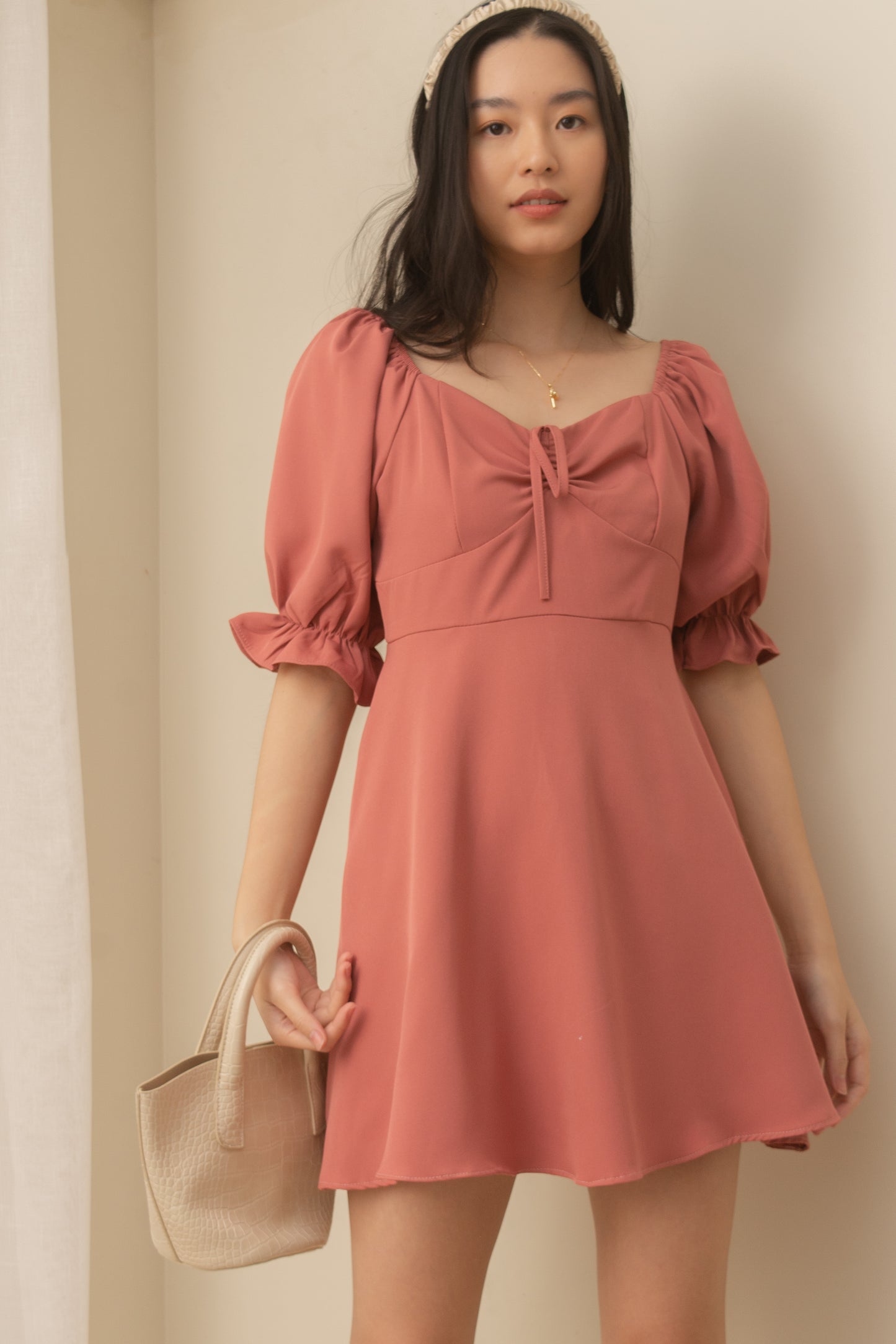 LONDYN Puff Sleeve Dress