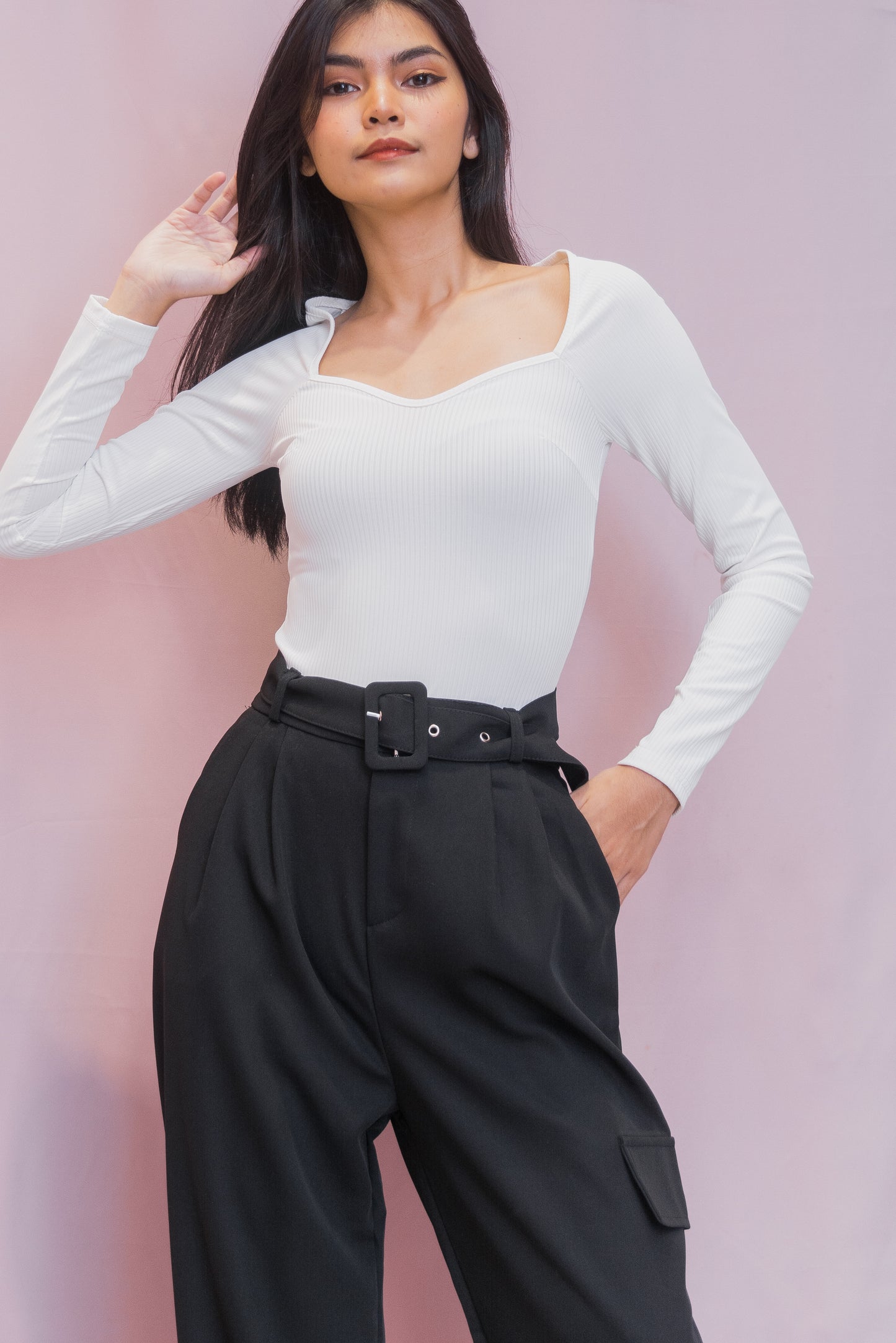 VERNICE Long Sleeve Blouse
