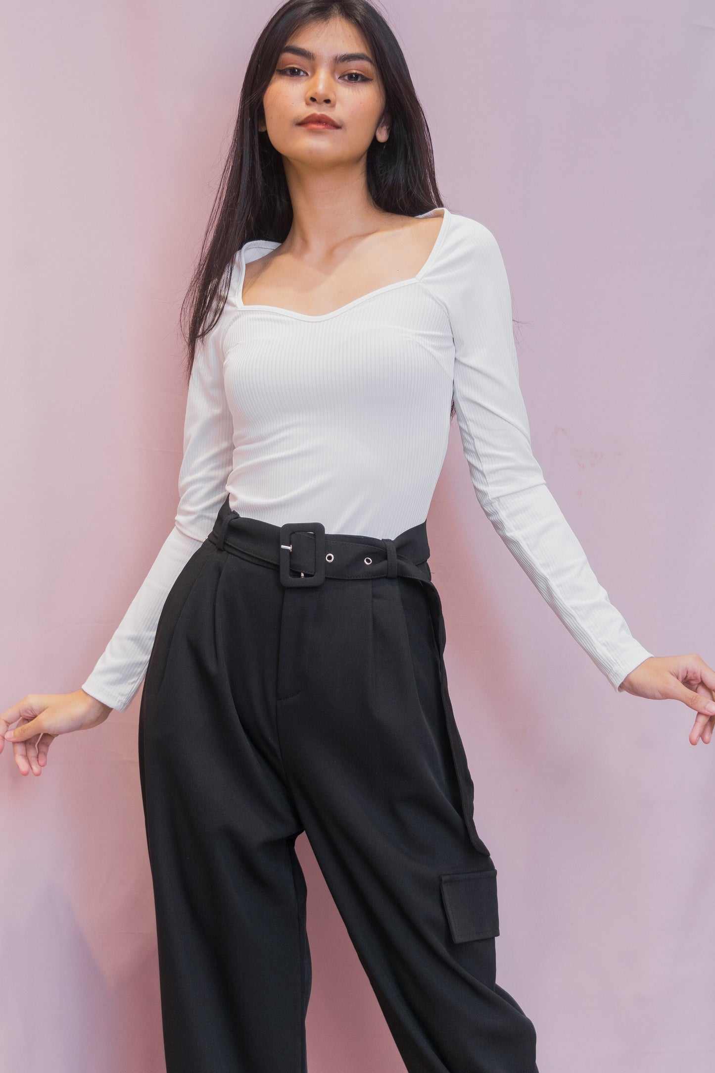 VERNICE Long Sleeve Blouse