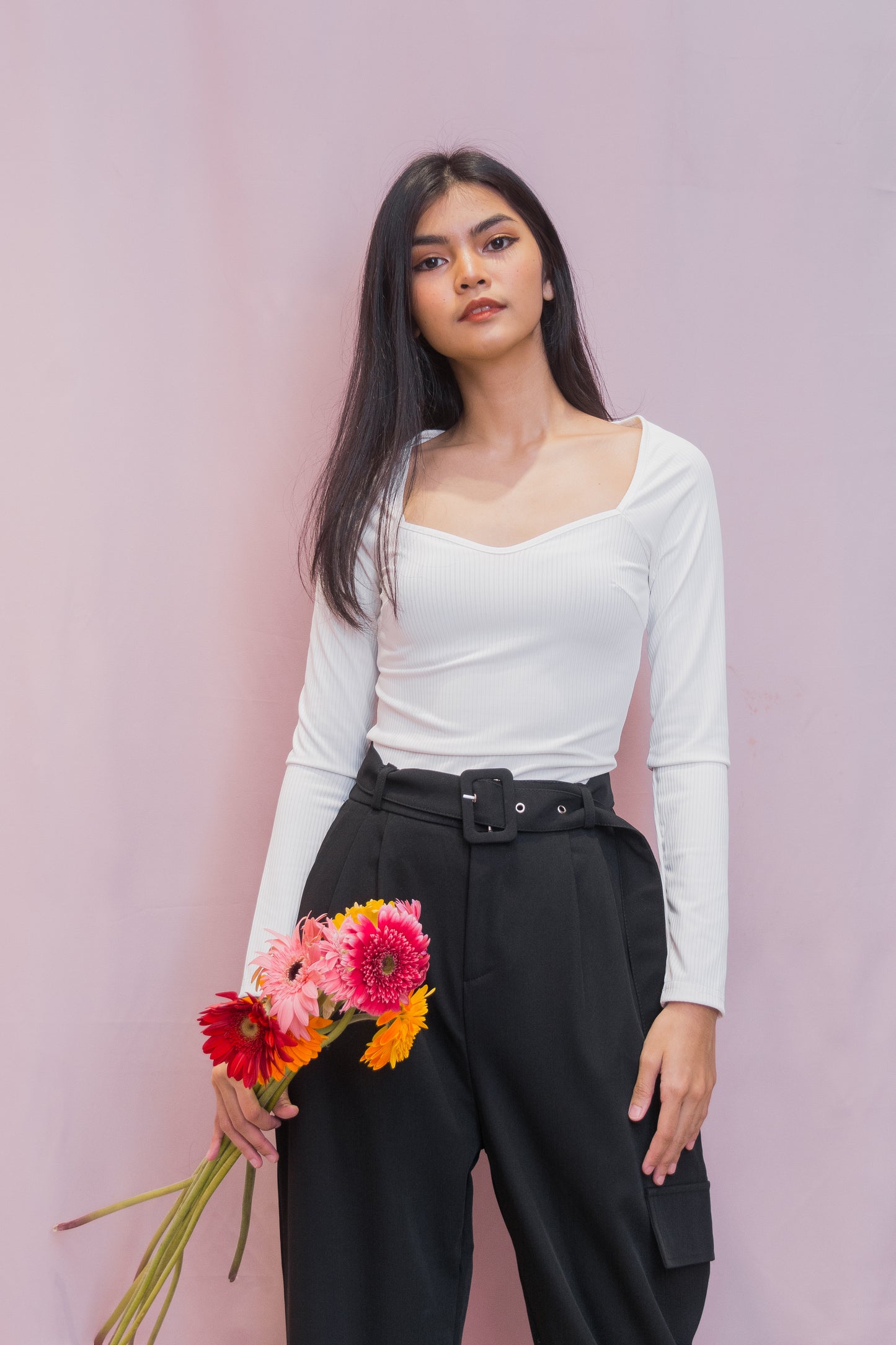 VERNICE Long Sleeve Blouse