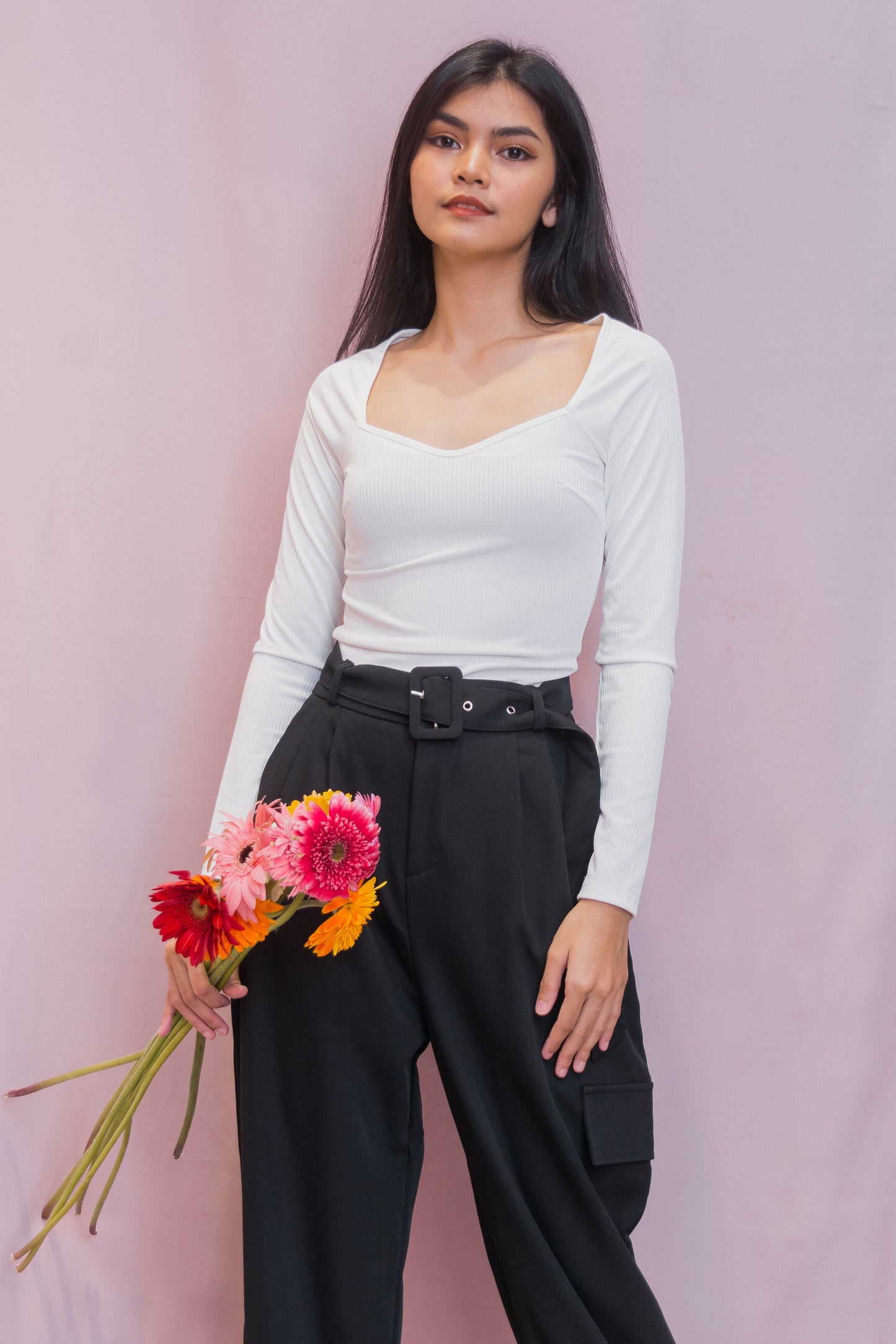 VERNICE Long Sleeve Blouse