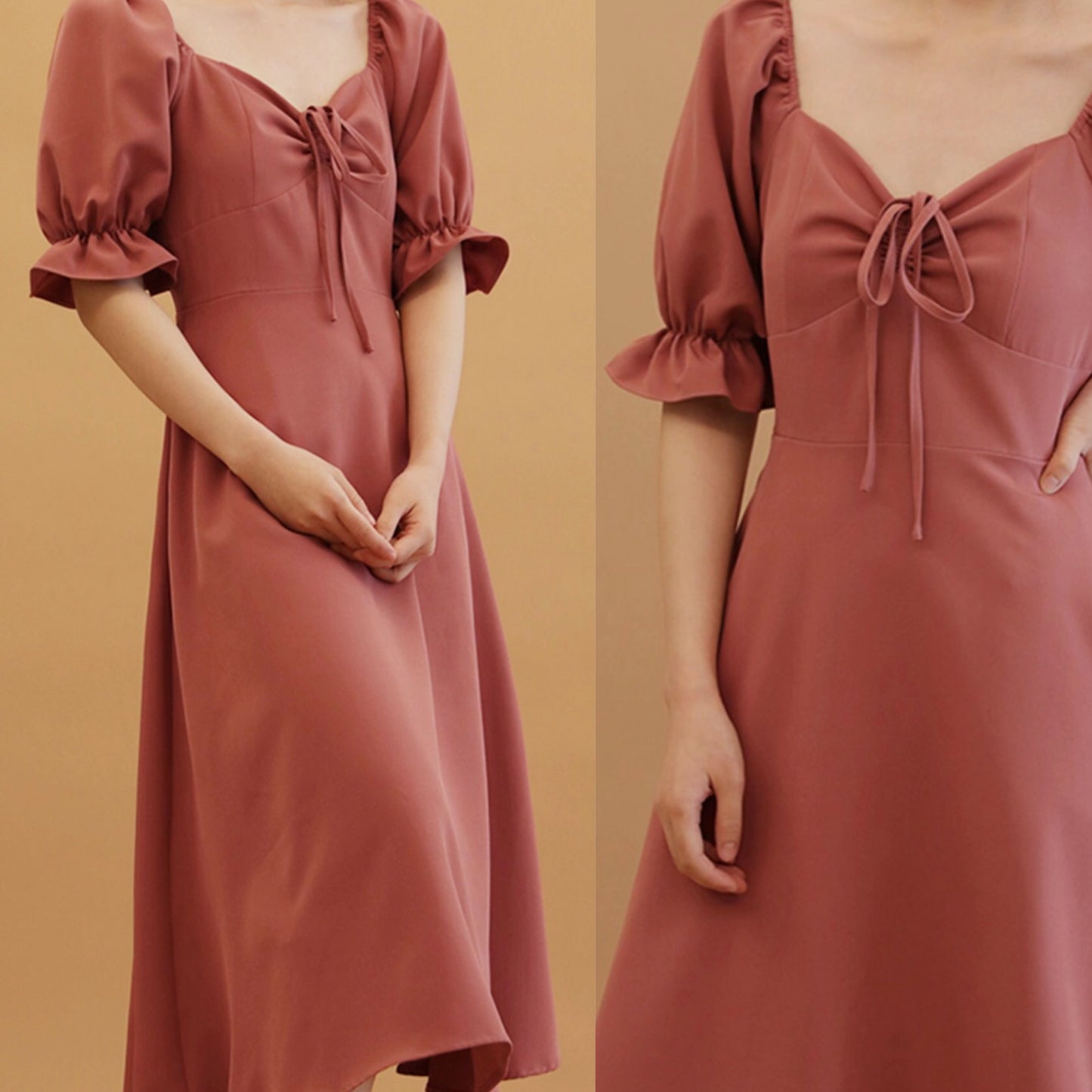 LONDYN Puff Sleeve Dress