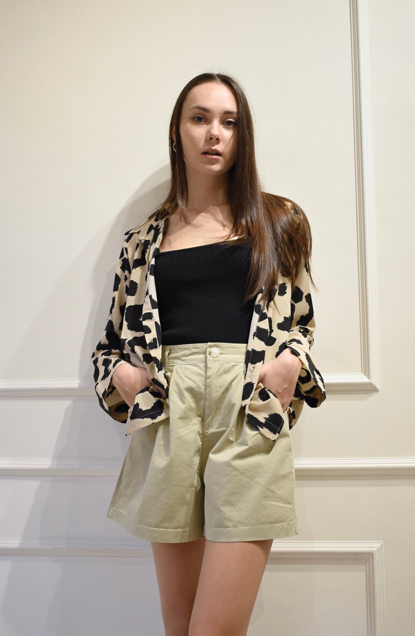 MAYA Printed Buttondown