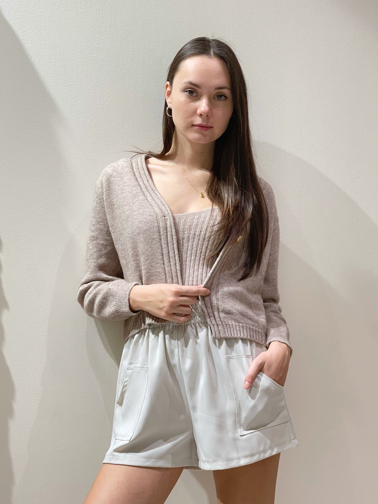 MOREY Garterized Shorts