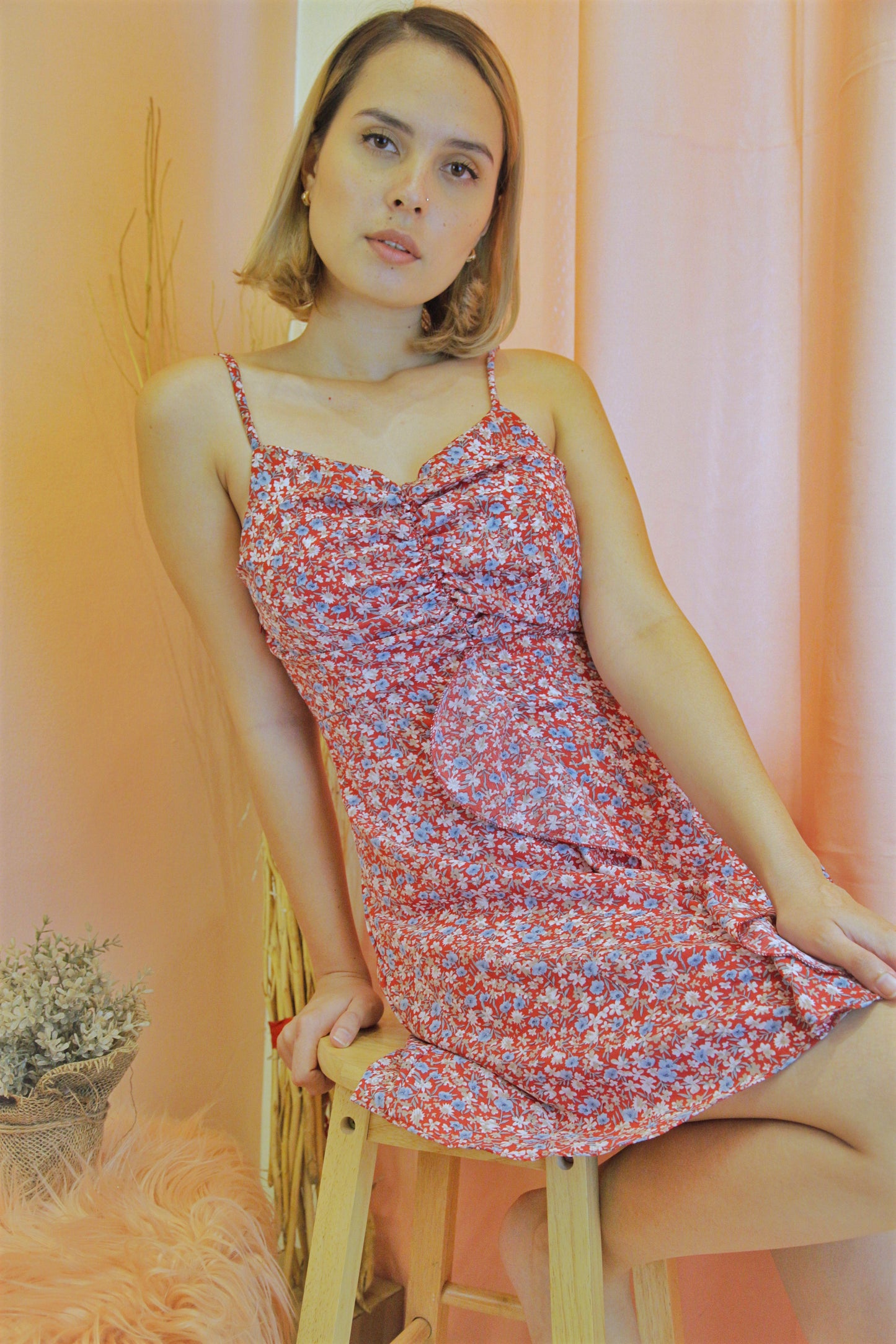 DARCY Floral Ruffle Dress