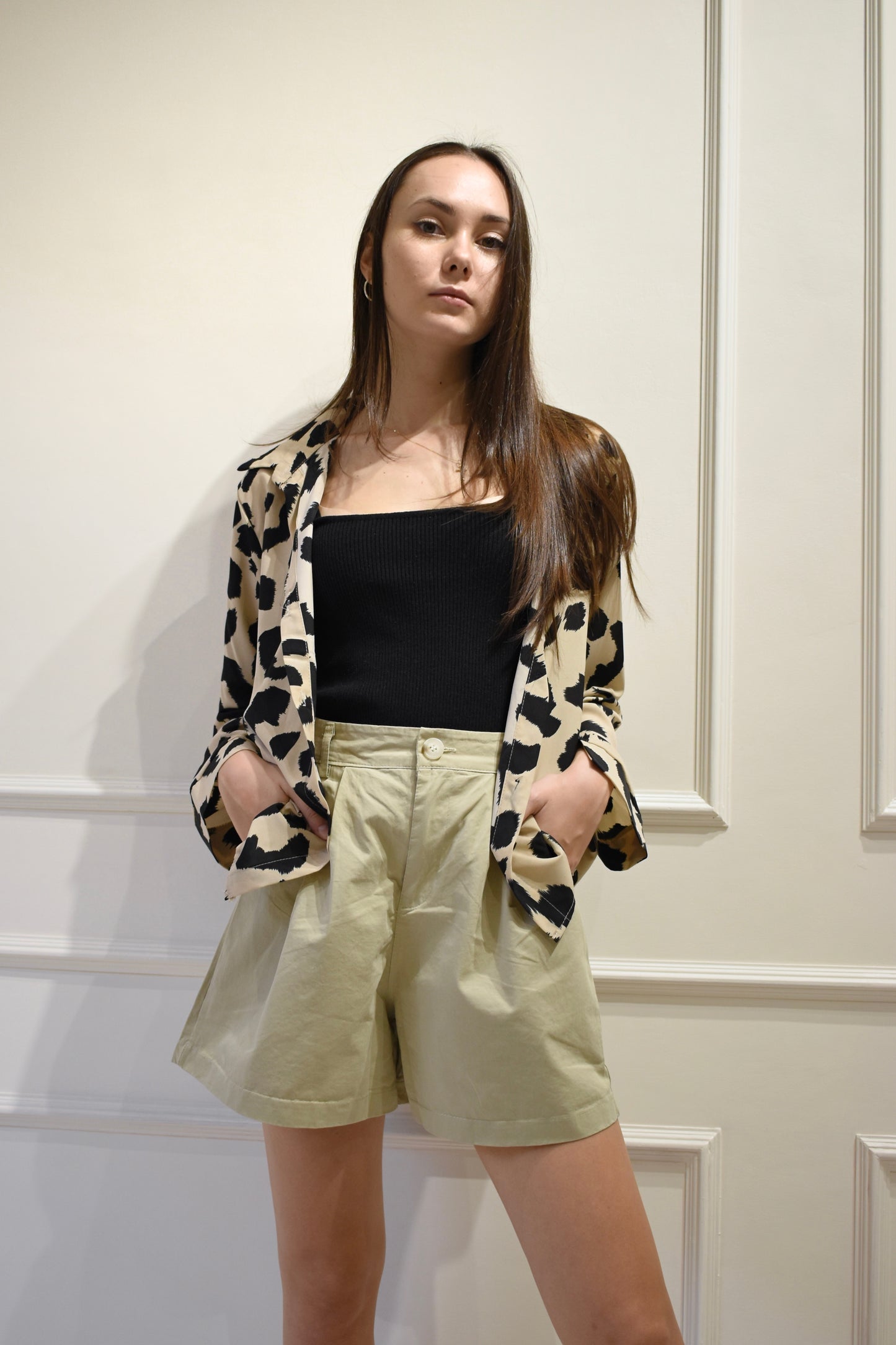 MAYA Printed Buttondown