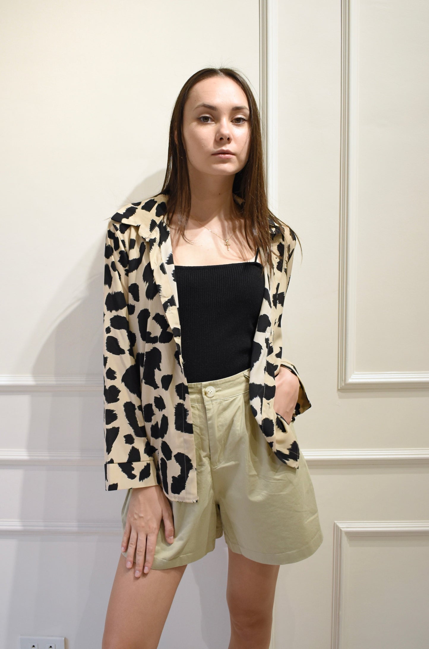 MAYA Printed Buttondown