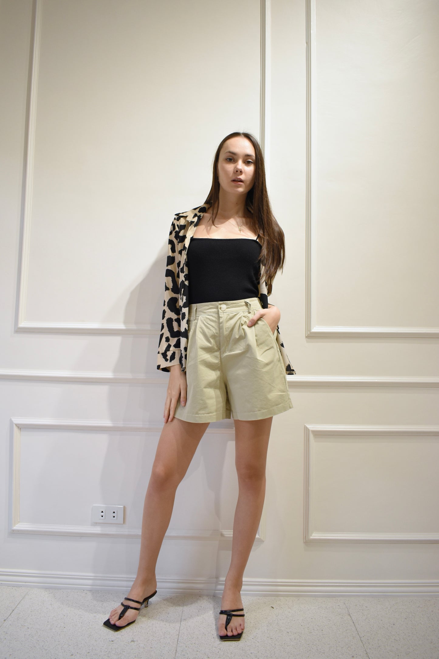 MAYA Printed Buttondown