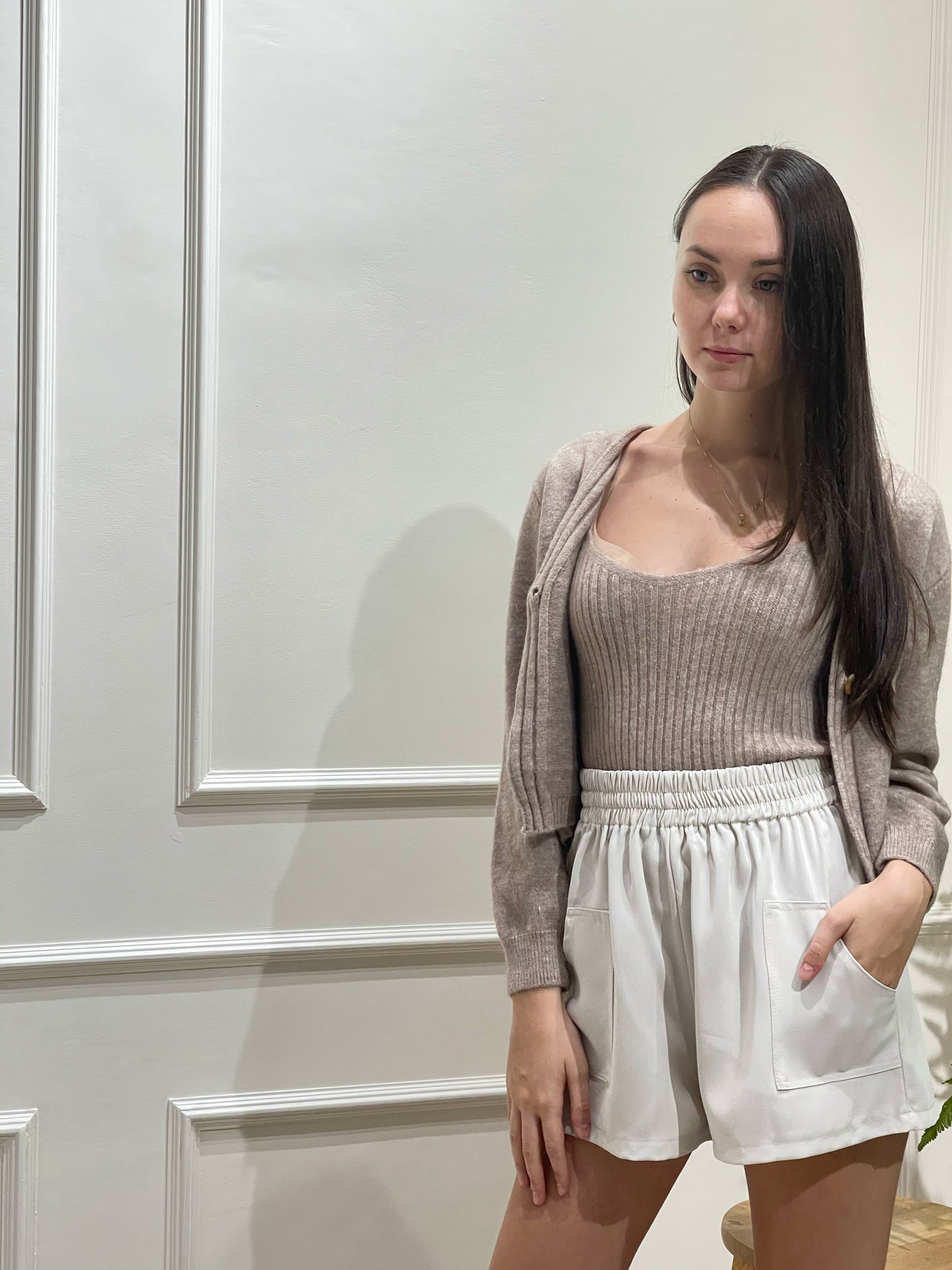 MOREY Garterized Shorts