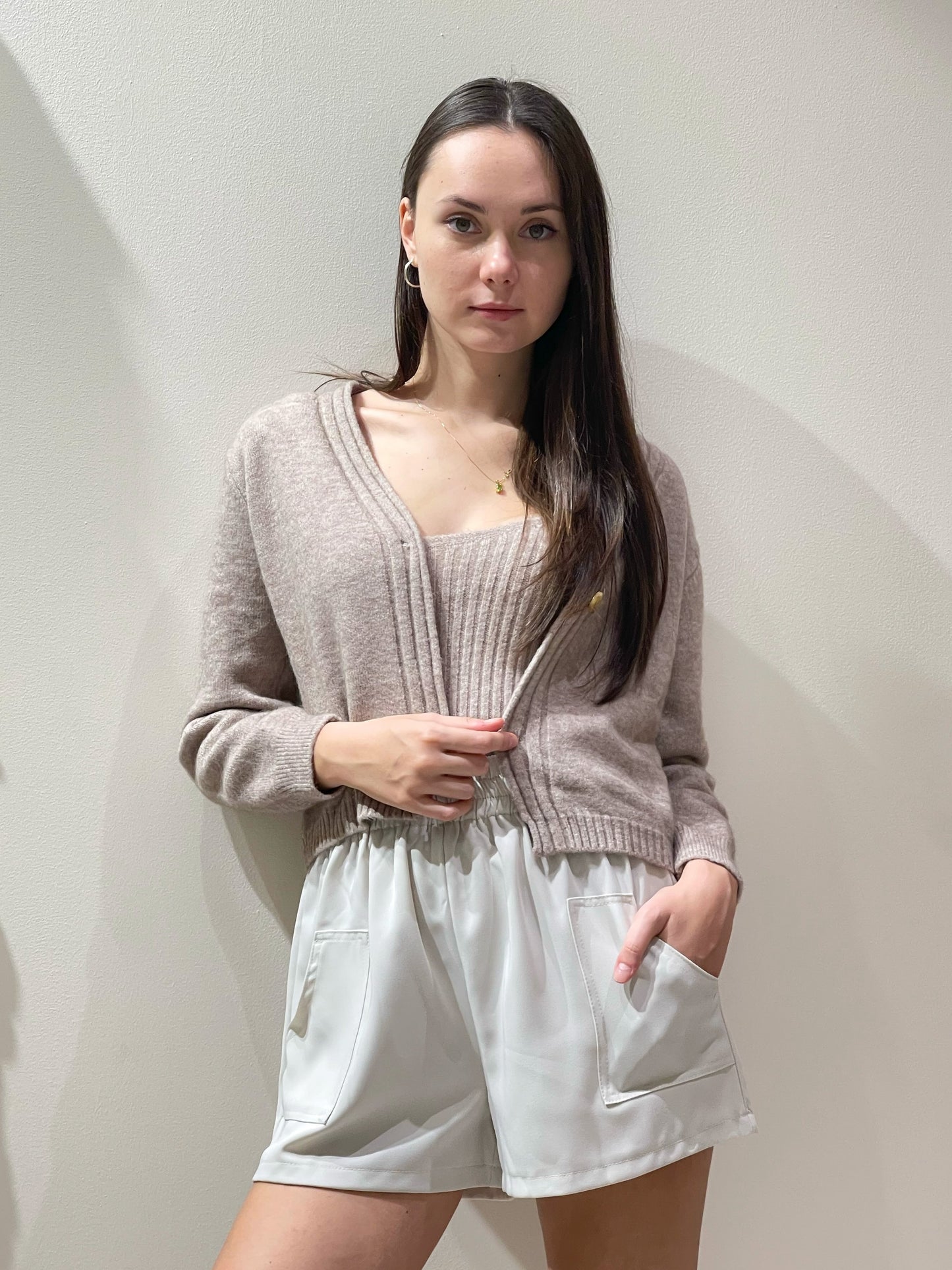 MOREY Garterized Shorts