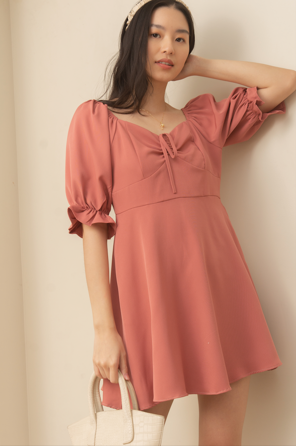 LONDYN Puff Sleeve Dress