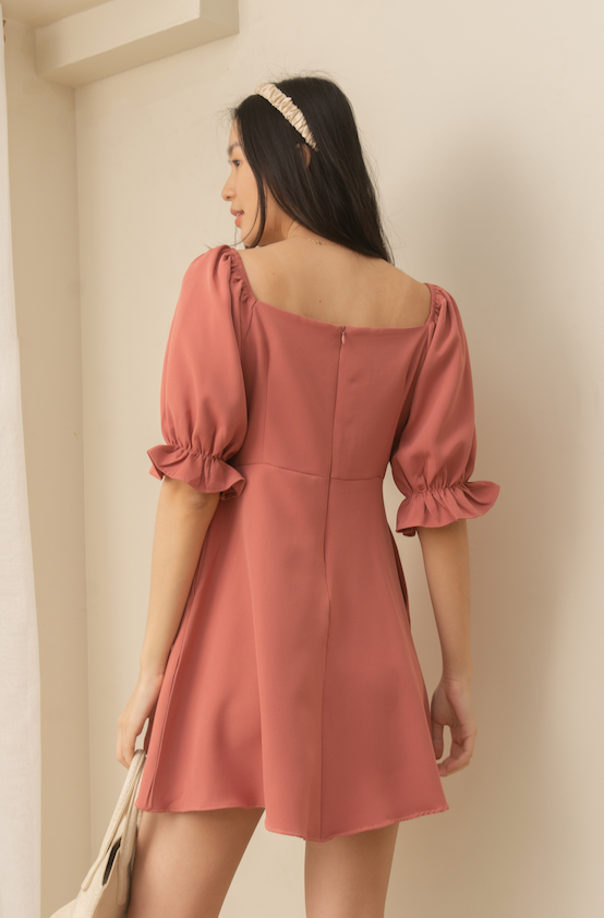 LONDYN Puff Sleeve Dress