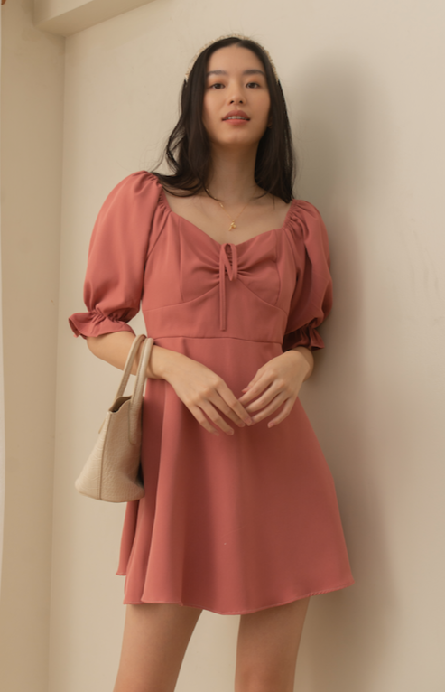 LONDYN Puff Sleeve Dress